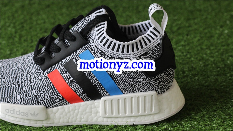 Real Boost Adidas NMD R1 Primiknit Tri Color Grey